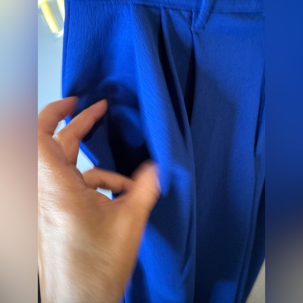 Rewash Royal Blue Trousers - Picture 5 of 16